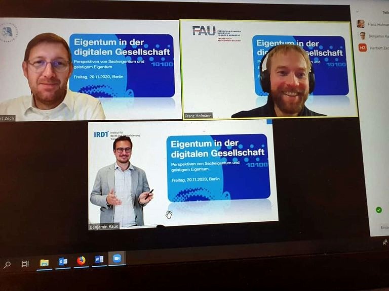 Online-Tagung „Eigentum in der digitalen Gesellschaft“